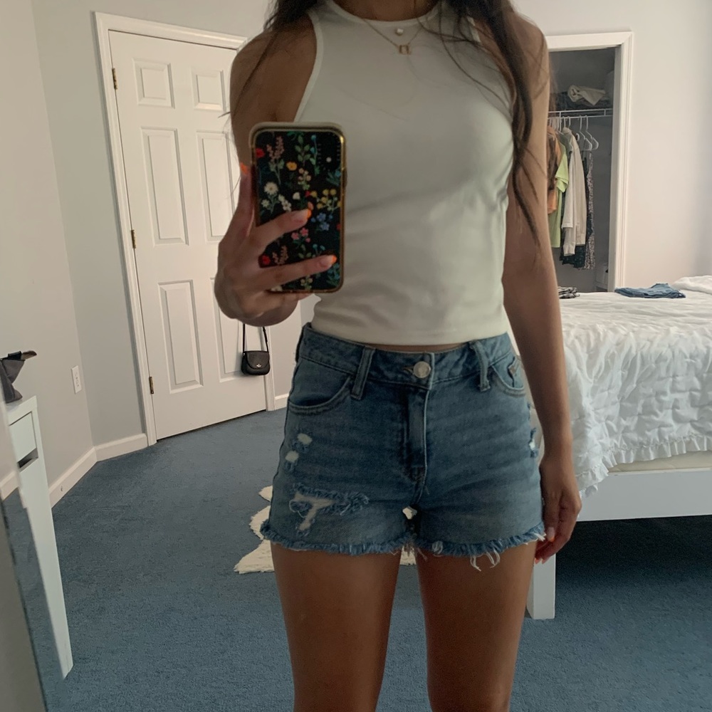 Wild Fable (Target) Ripped Denim Shorts